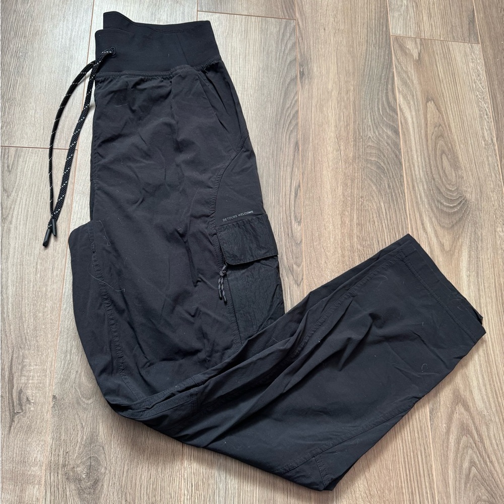 lululemon athletica Black Cargo Jogger Pants